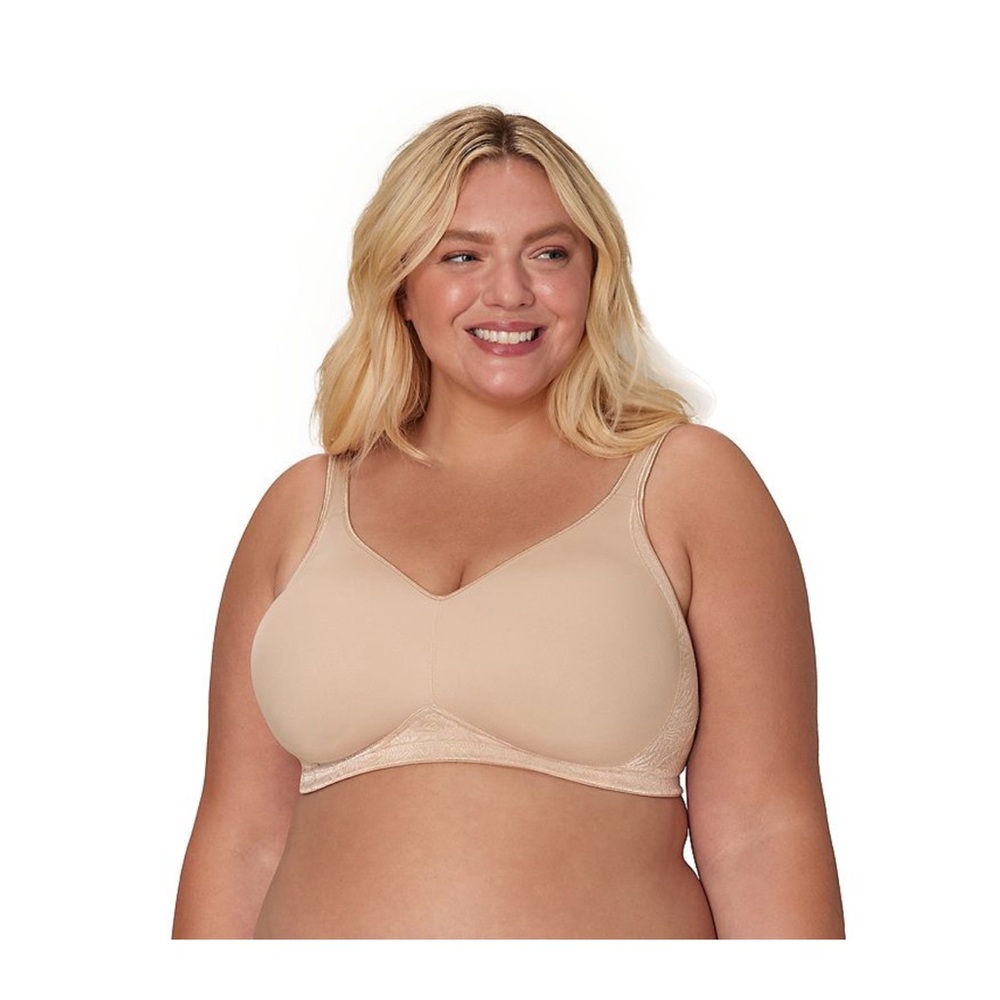 Playtex Side & Back Smoothing Nude Cool Comfort Bra~Size 38D~New in package